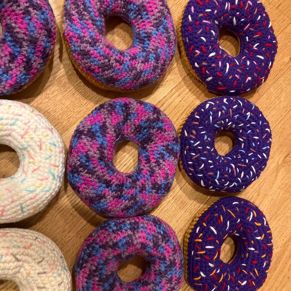 Hand-Crafted Crocheted Donuts - Picture 8 of 9